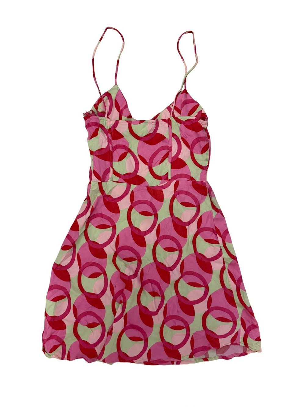 Zara Dress Retro Satin Mini Slip Size Small